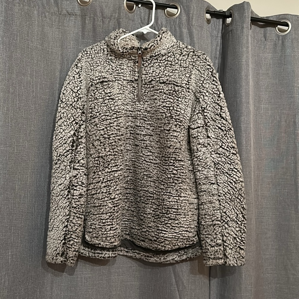 Nordstrom grey thick fleece - Picture 2 of 10
